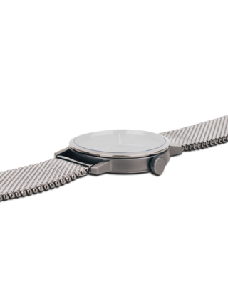 Drevené hodinky kovovým s remienkom Titan Watch BeWooden