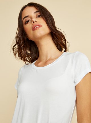 Bílé dámské basic tričko ZOOT Baseline Alva 2