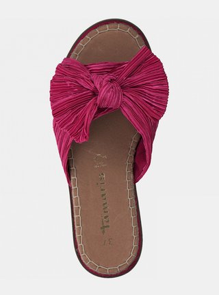 Růžové pantofle Tamaris