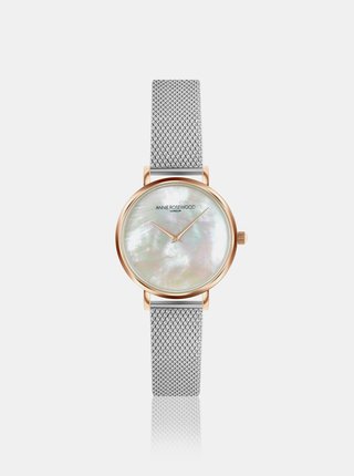 Dámské hodinky s nerezovým páskem ve stříbrné barvě Annie Rosewood 