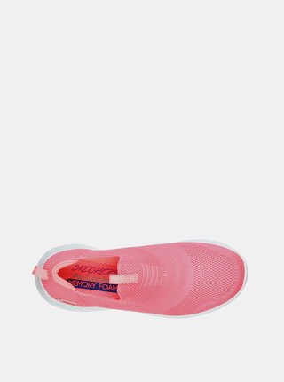 Skechers neonové růžové tenisky Ultra Flex Candy Craving