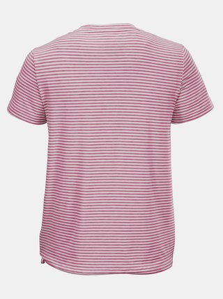 Ružové dámske pruhované tričko killtec