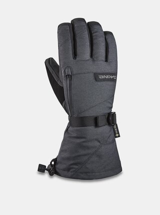 Šedé pánské zimní rukavice Dakine Titan Carbon