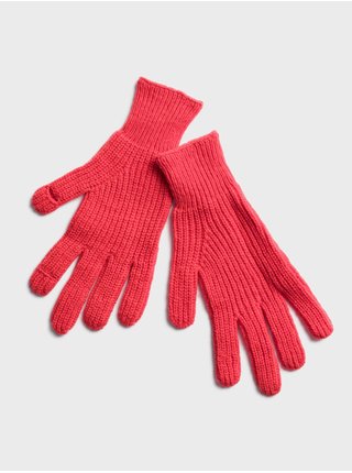 Červené dámské rukavice GAP