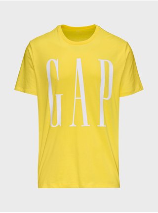 Žluté pánské tričko GAP Logo