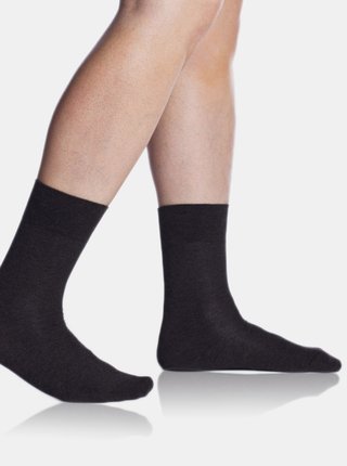 Tmavě šedé pánské ponožky Bellinda BUSINESS SOCKS 