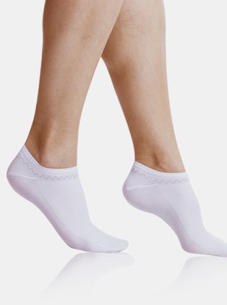 Bílé dámské ponožky Bellinda FINE IN-SHOE SOCKS 