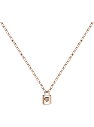 Dámský náhrdelník v růžovo-zlaté barvě La Petite Story