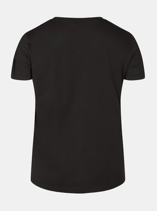 Čierne tričko Zizzi