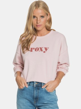 Světle růžová mikina Roxy