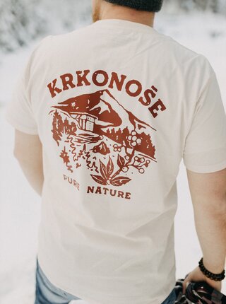 Krémové pánské tričko ZOOT Original Krkonoše