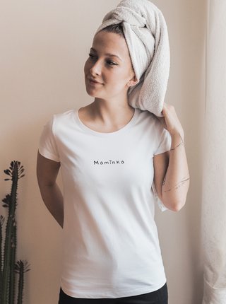 Biele dámske tričko ZOOT Originál Maminka