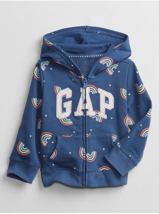 Detská mikina GAP Logo hoodie Modrá