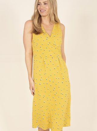Žluté vzorované šaty Brakeburn