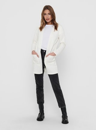 Biely ľahký kabát Jacqueline de Yong Napa