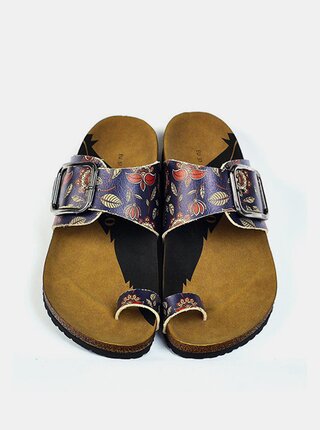 Calceo modré pantofle Thong Sandals Navy