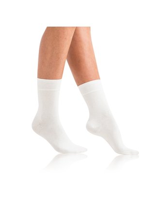 Dámské ponožky COTTON MAXX LADIES SOCKS - Dámské bavlněné ponožky - bílá