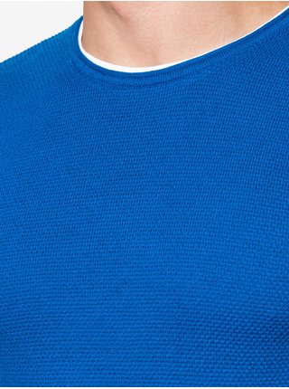 Pánsky sveter E121 - nebesko modrý