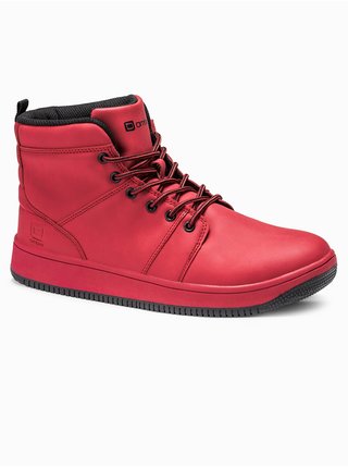 Pánské sneakers boty T311 - červené