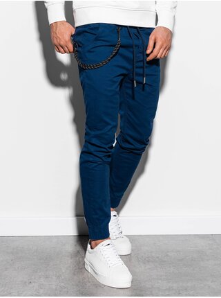 Pánske jogger nohavice P908 - námornícke