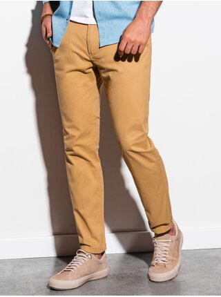Pánské chinos kalhoty P894 - tmavě béžová