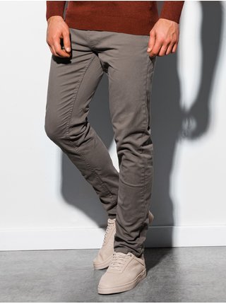 Pánské kalhoty P895 - tmavě béžové