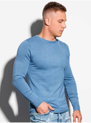 Modrý pánský svetr Ombre Clothing E177