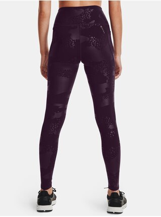 Legíny Under Armour Rush Tonal Leg NS - fialová