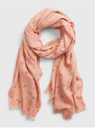 Růžová dámská šála sp oblong scarf