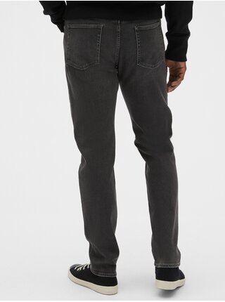 Šedé pánské slim fit džíny GAP