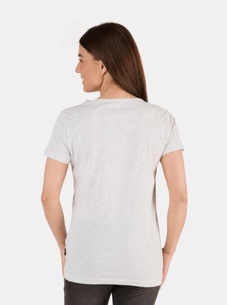 Biele dámske tričko s potlačou SAM 73