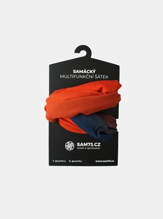 Oranžová multifunkčná šatka SAM 73