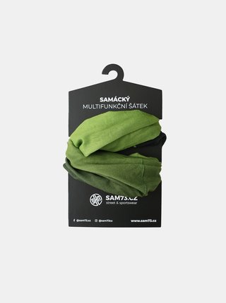 Zelený multifunkční šátek SAM 73