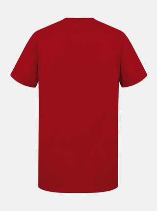 Červené pánské tričko s potiskem Hannah