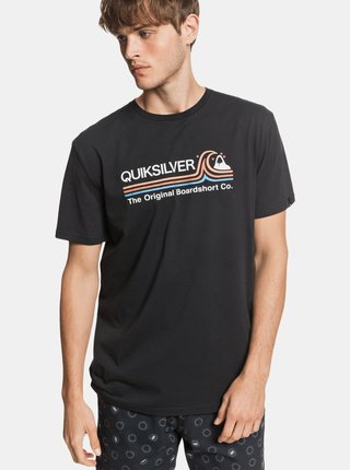 Čierne tričko Quiksilver Quiksilver