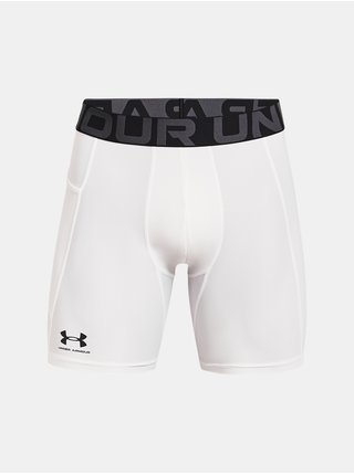 Kompresné šortky Under Armour UA HG Armour Shorts - biela