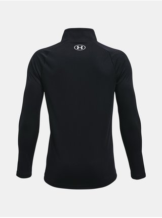 Černé sportovní tričko Under Armour UA Tech 2.0 1/2 Zip 