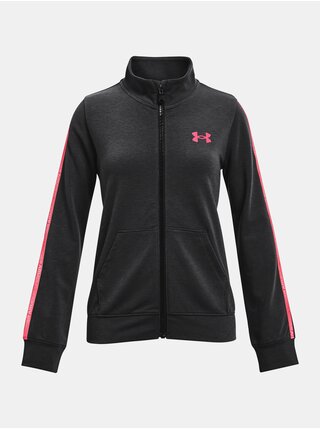 Mikina Under Armour Rival Terry Taped FZ - černá