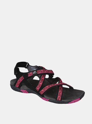 Ružové dámske vzorované sandále Hannah