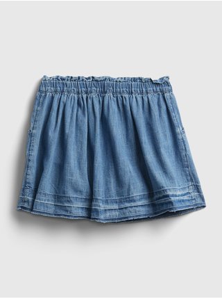 Modrá holčičí dětská sukně skirt - dnm fl