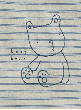 Baby body brannan bear bodysuit Farebná