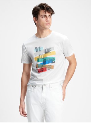 Tričko graphic t-shirt Biela