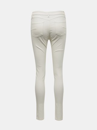 Bílé skinny fit džíny Zabaione