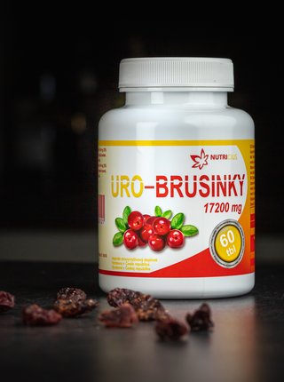 Doplněk stravy URO Brusinky Nutricius (60 tablet)