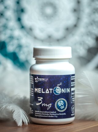 Doplněk stravy Melatonin New Nutricius (60 tablet)