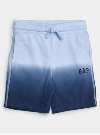 Detské kraťasy GAP Logo franchise shorts Modrá