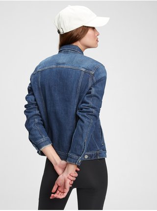 Modrá dámská džínová bunda GAP Icon jacket st