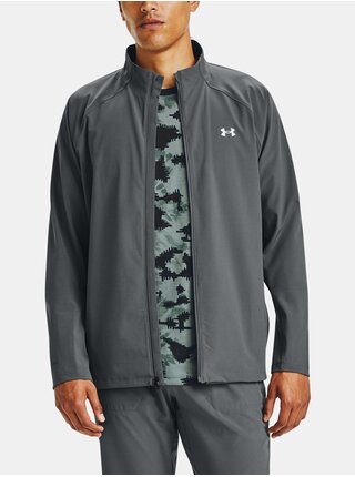 Bunda Under Armour M UA Launch 3.0 STORM Jacket - šedá