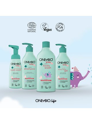 OnlyBio Jemný šampon pro děti od 3 let (300 ml)