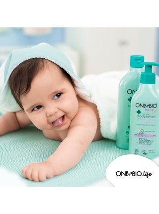 OnlyBio Jemné tělové mléko pro děti (300 ml)